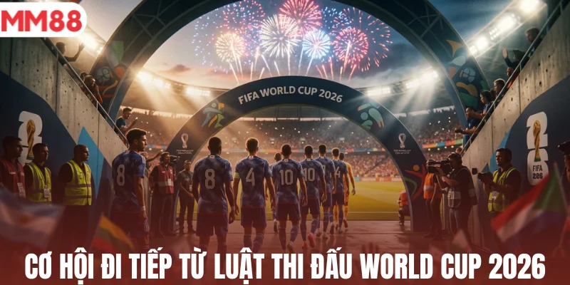 Cơ hội đi tiếp từ luật thi đấu World Cup 2026